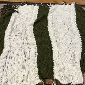 Handmade crochet blanket